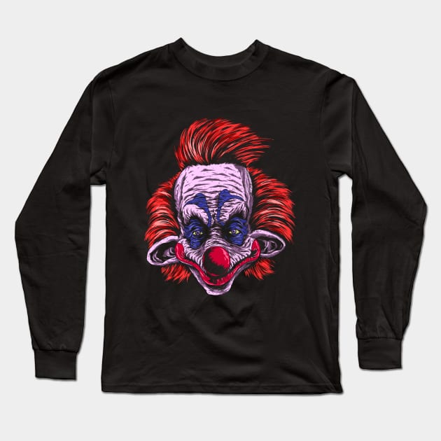 Rudy killer klowns Long Sleeve T-Shirt by JonathanGrimmArt